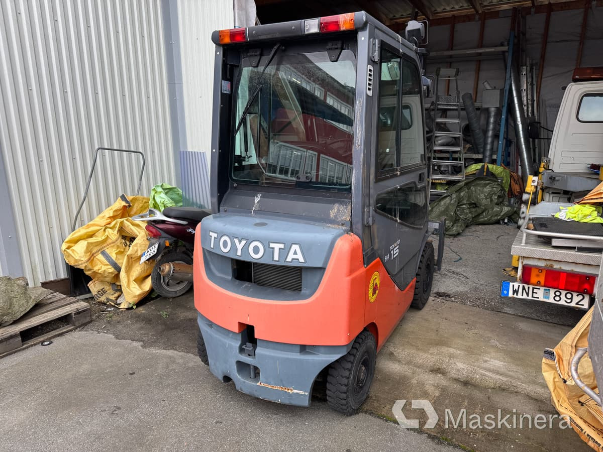 Gaffeltruck Toyota 8FDF15 - Carretilla elevadora diésel: foto 5 Gaffeltruck Toyota 8FDF15 - Carretilla elevadora diésel: foto 5