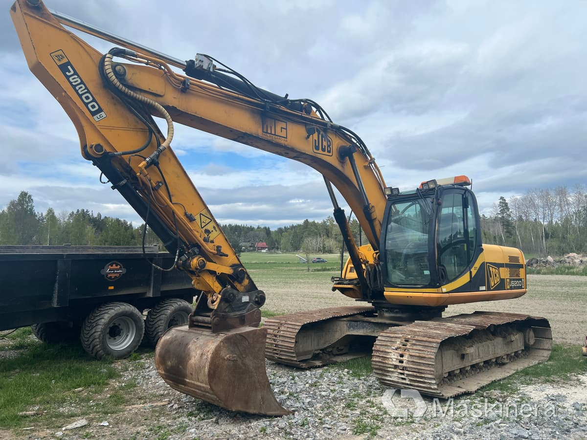 Grävmaskin JCB JS200 - Excavadora de cadenas: foto 1 Grävmaskin JCB JS200 - Excavadora de cadenas: foto 1