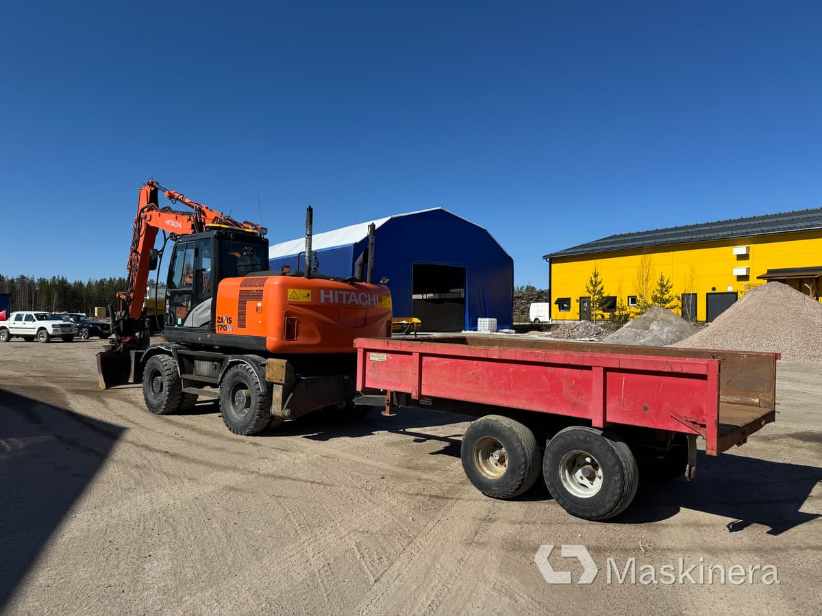 Hitachi ZX170W-5B Hjulgrävare Hitachi ZX170W med vagn - Excavadora de cadenas: foto 3 Hitachi ZX170W-5B Hjulgrävare Hitachi ZX170W med vagn - Excavadora de cadenas: foto 3