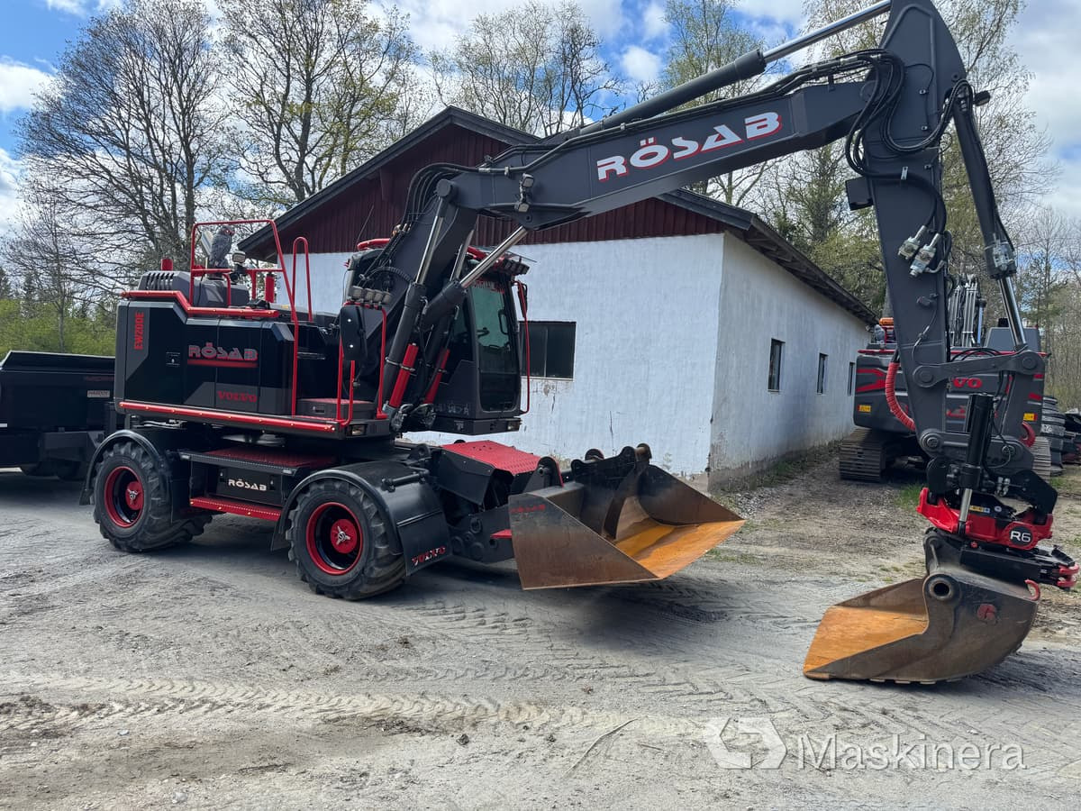 Hjulgrävare Volvo EW160E med kärra - Excavadora de cadenas: foto 4 Hjulgrävare Volvo EW160E med kärra - Excavadora de cadenas: foto 4