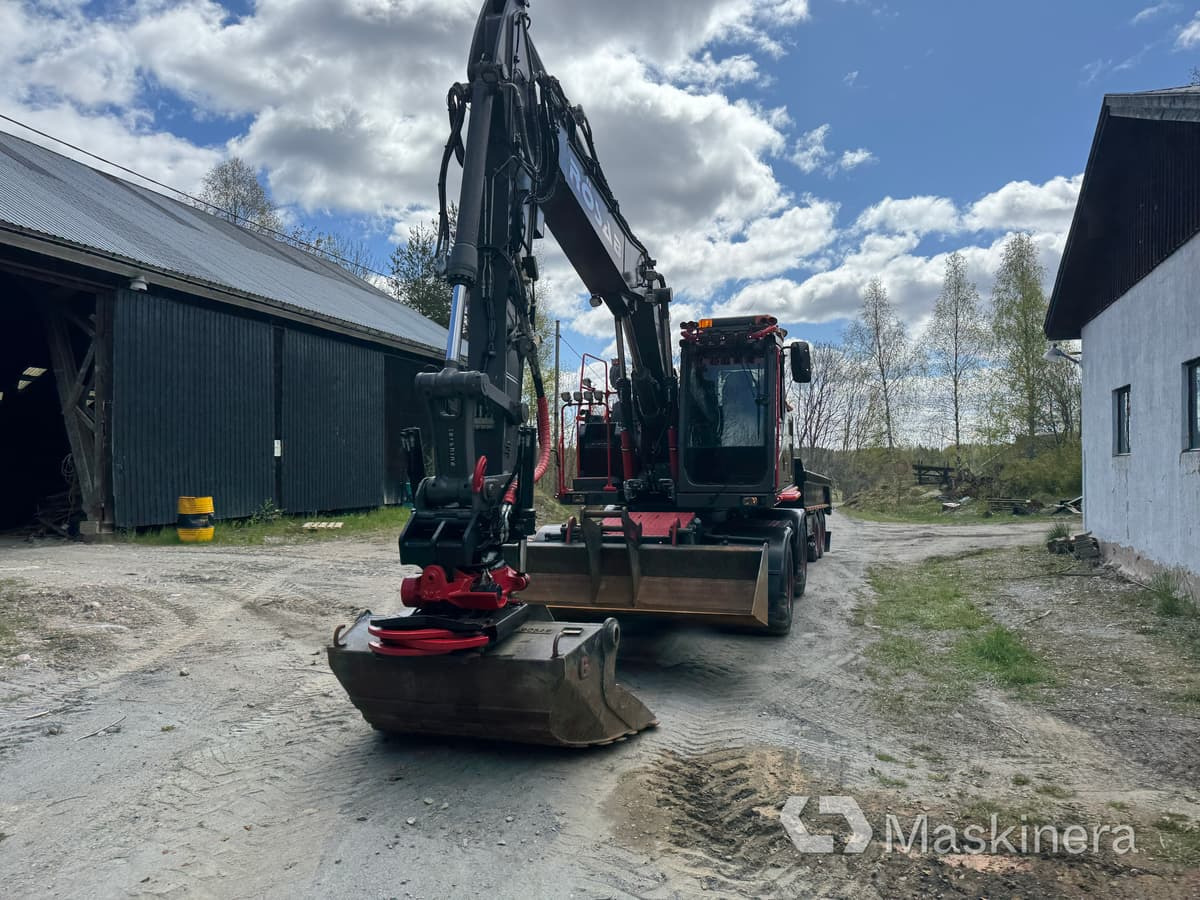 Hjulgrävare Volvo EW160E med kärra - Excavadora de cadenas: foto 2 Hjulgrävare Volvo EW160E med kärra - Excavadora de cadenas: foto 2