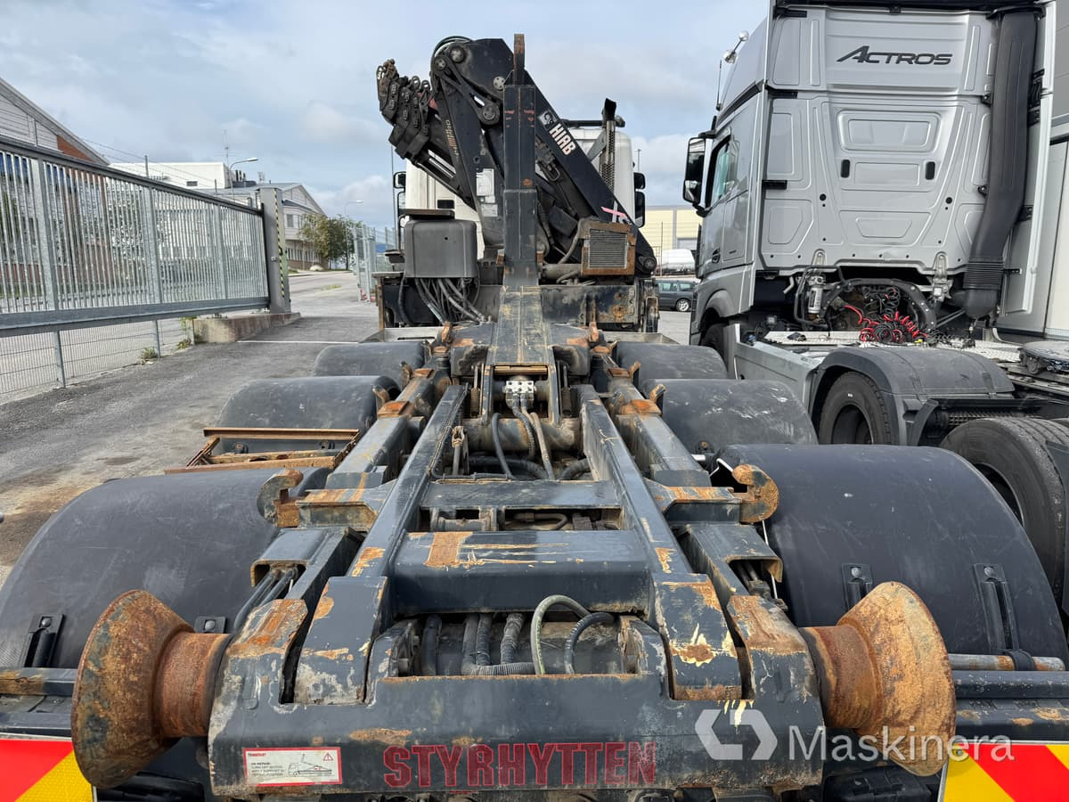Camión multibasculante, Camión grúa Lastväxlare Scania G400LB8X4*4HNA med HIAB kran: foto 7