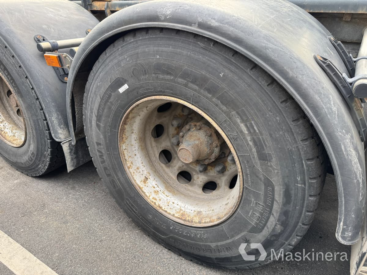 Camión multibasculante, Camión grúa Lastväxlare Scania G400LB8X4*4HNA med HIAB kran: foto 48