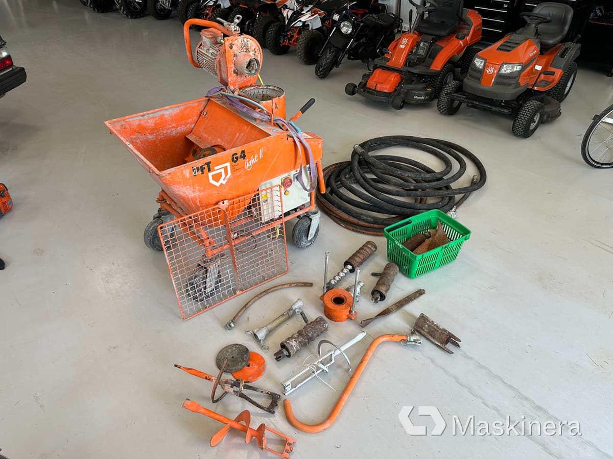Puts-bruksspruta Knauf G4 light II - Equipo de construcción: foto 1 Puts-bruksspruta Knauf G4 light II - Equipo de construcción: foto 1