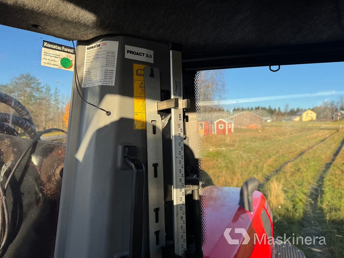 Procesadora forestal Skördare Komatsu XH 911 CX-6: foto 32
