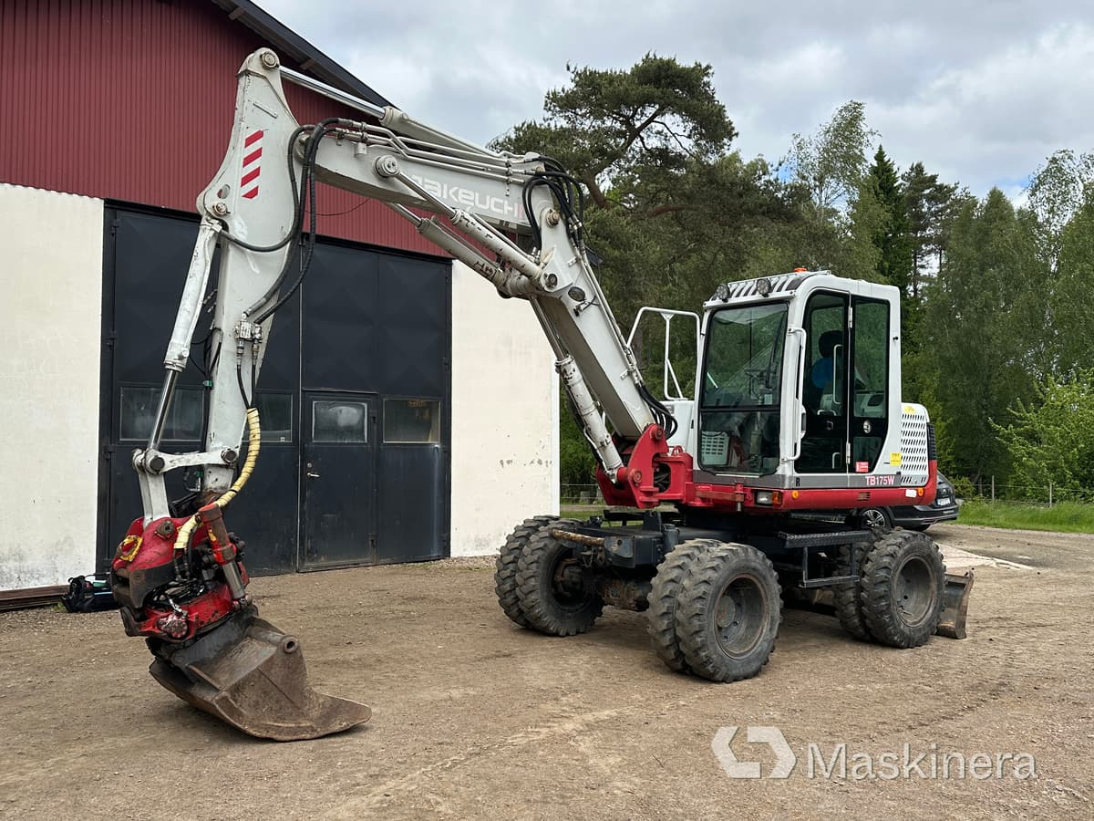 Excavadora de cadenas Takeuchi Take-Job TB 175W Hjulgrävare Take-Job TB 175W: foto 1