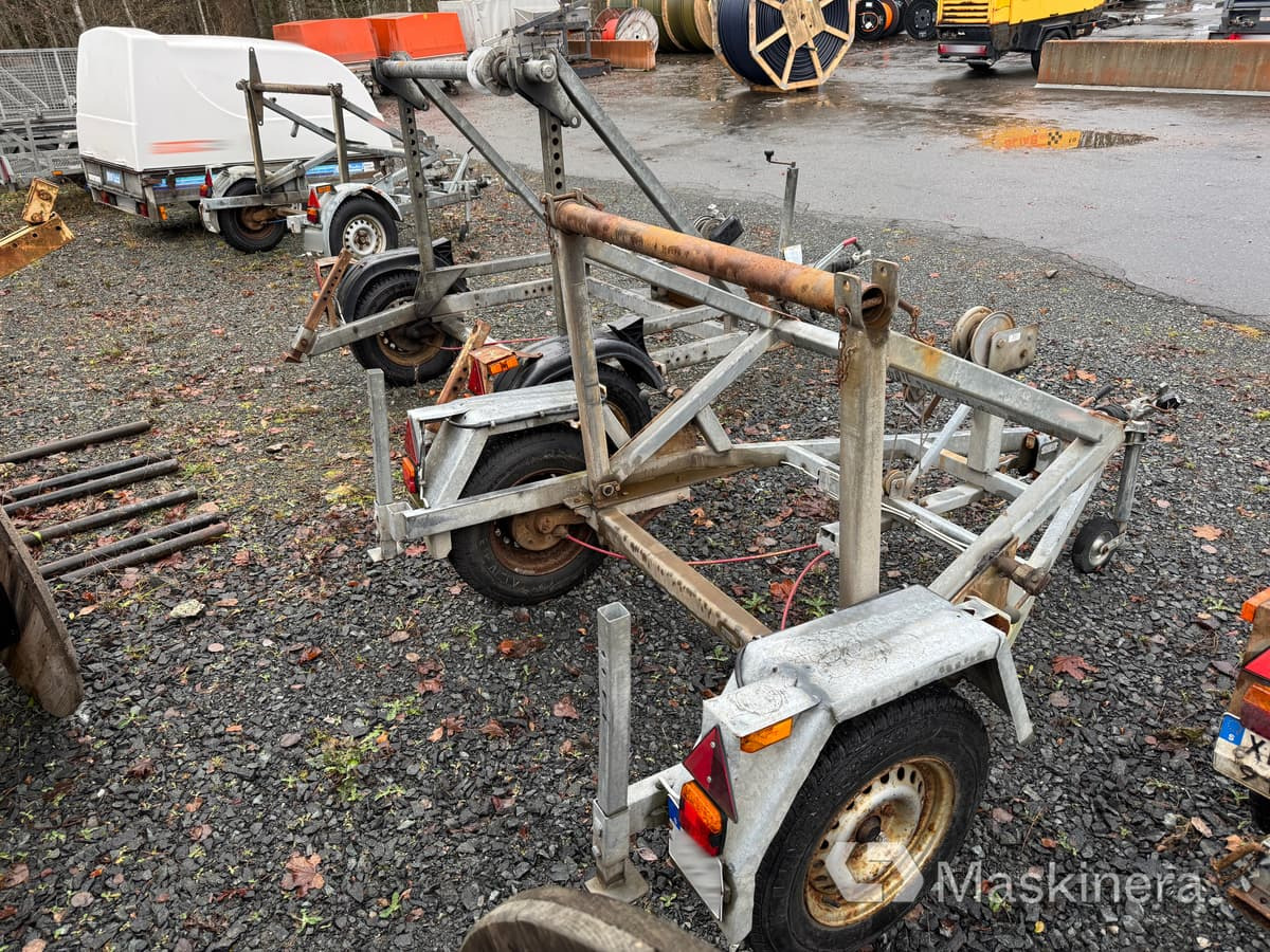 Trumvagn Tori PBK 1300 - Remolque portabobinas: foto 3 Trumvagn Tori PBK 1300 - Remolque portabobinas: foto 3