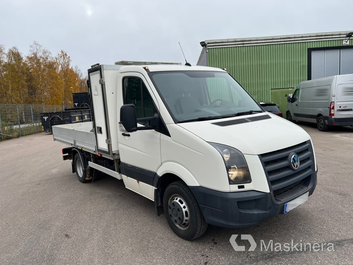 Volkswagen Crafter 50 2.5 TDI Kranbil med flak Volkswagen Crafter - Furgón: foto 3 Volkswagen Crafter 50 2.5 TDI Kranbil med flak Volkswagen Crafter - Furgón: foto 3