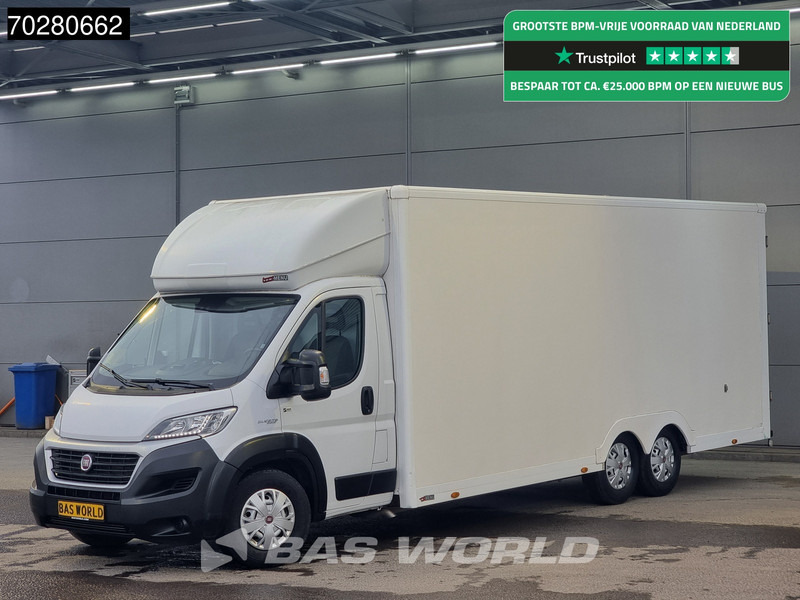 Furgoneta caja cerrada Fiat Ducato 130pk 30m3 XXL Bakwagen B rijbewijs 6m Baklengte Airco Cruise Meubelbak Koffer Gesloten laadbak Airco Cruise control: foto 1