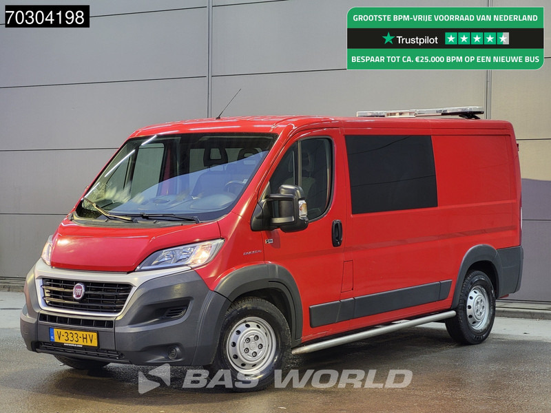 Fiat Ducato 130pk Dubbel Cabine L2H1 Trekhaak Airco Camera Werkplaatsinrichting APK 09-2026 Euro6 DC Doka Mixto L2 Airco Trekhaak Cruise con - Furgón: foto 1 Fiat Ducato 130pk Dubbel Cabine L2H1 Trekhaak Airco Camera Werkplaatsinrichting APK 09-2026 Euro6 DC Doka Mixto L2 Airco Trekhaak Cruise con - Furgón: foto 1