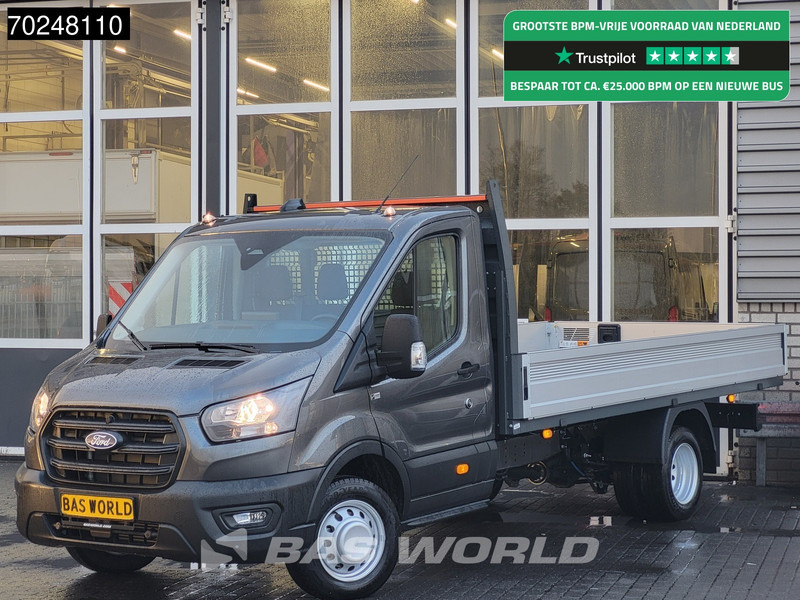 Ford Transit 165pk Open laadbak Dubbellucht Pritsche Trekhaak Airco Cruise Camera Airco Trekhaak Cruise control - Furgoneta caja abierta: foto 1 Ford Transit 165pk Open laadbak Dubbellucht Pritsche Trekhaak Airco Cruise Camera Airco Trekhaak Cruise control - Furgoneta caja abierta: foto 1