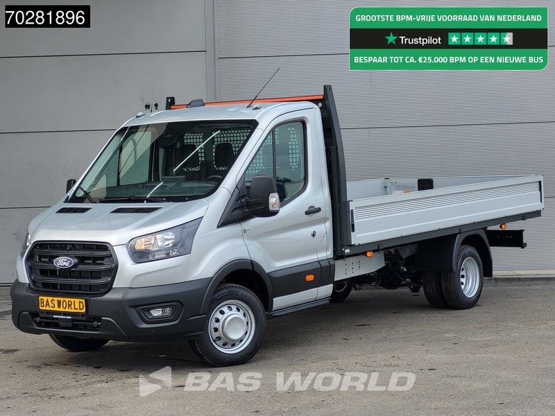 Ford Transit 170pk Open Laadbak 3,5t Trekhaak Airco Cruise Camera Parkeersensoren Euro6 Pritsche Open Box Airco Trekhaak Cruise control - Furgoneta caja abierta: foto 1 Ford Transit 170pk Open Laadbak 3,5t Trekhaak Airco Cruise Camera Parkeersensoren Euro6 Pritsche Open Box Airco Trekhaak Cruise control - Furgoneta caja abierta: foto 1