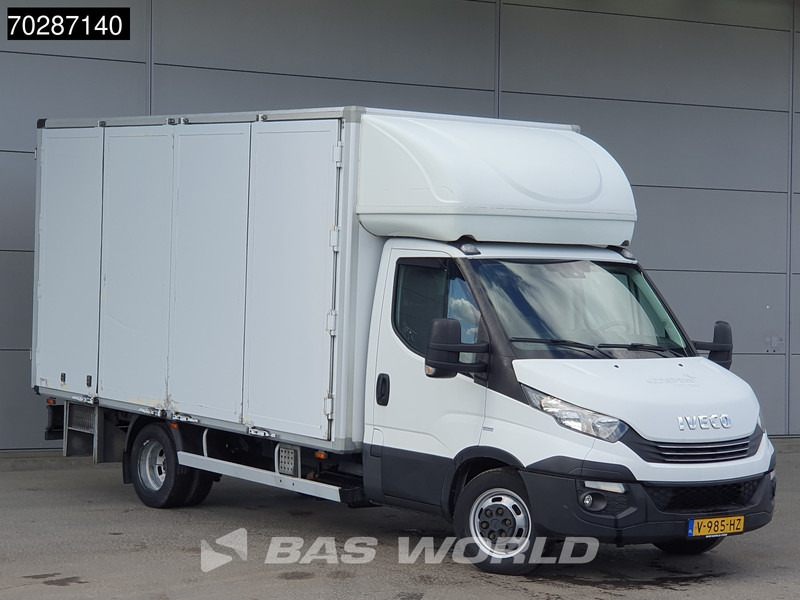 Iveco Daily 3.0L Automaat Bakwagen Navi Airco Cruise Euro6 Schuifzeilen Plane Meubelbak Koffer 21m3 Airco Trekhaak Cruise control - Furgoneta caja cerrada: foto 5 Iveco Daily 3.0L Automaat Bakwagen Navi Airco Cruise Euro6 Schuifzeilen Plane Meubelbak Koffer 21m3 Airco Trekhaak Cruise control - Furgoneta caja cerrada: foto 5