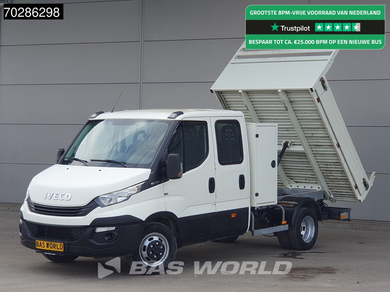 Iveco Daily 35C12 Open Laadbak met Kist Dubbel Cabine Dubbellucht 3,5t Trekhaak Airco Cruise Euro6 Pritsche Pickup Open Box 2m3 Airco Trekha - Furgoneta caja abierta: foto 1 Iveco Daily 35C12 Open Laadbak met Kist Dubbel Cabine Dubbellucht 3,5t Trekhaak Airco Cruise Euro6 Pritsche Pickup Open Box 2m3 Airco Trekha - Furgoneta caja abierta: foto 1