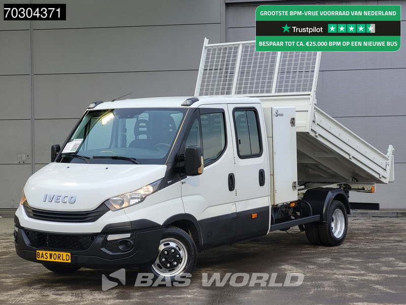 Iveco Daily 35C14 Dubbel Cabine Open Laadbak met Kist Dubbellucht 3,5t Trekhaak Airco Cruise Euro6 Pritsche Pickup Open Box Airco Trekhaak C - Furgoneta caja abierta: foto 1 Iveco Daily 35C14 Dubbel Cabine Open Laadbak met Kist Dubbellucht 3,5t Trekhaak Airco Cruise Euro6 Pritsche Pickup Open Box Airco Trekhaak C - Furgoneta caja abierta: foto 1