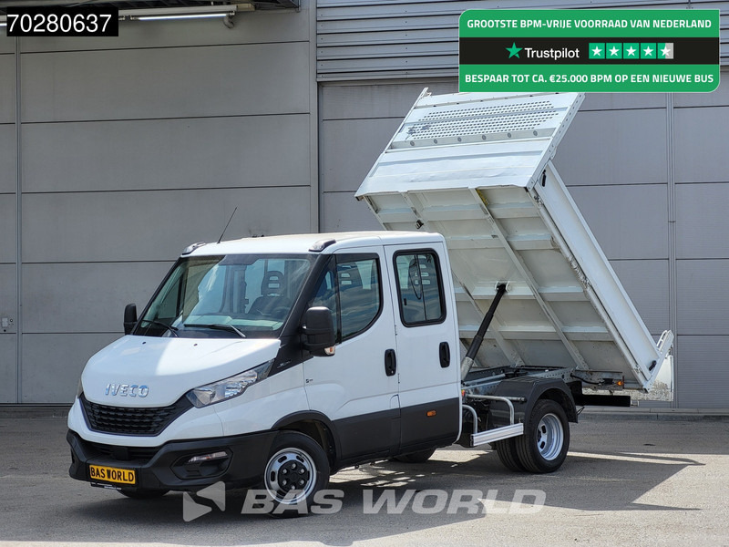 Iveco Daily 35C14 Kipper Dubbel Cabine Dubbellucht 3,5t Trekhaak Airco Cruise Euro6 Kieper Tipper Benne Airco Dubbel cabine Trekhaak Cruise - Furgoneta basculante: foto 1 Iveco Daily 35C14 Kipper Dubbel Cabine Dubbellucht 3,5t Trekhaak Airco Cruise Euro6 Kieper Tipper Benne Airco Dubbel cabine Trekhaak Cruise - Furgoneta basculante: foto 1