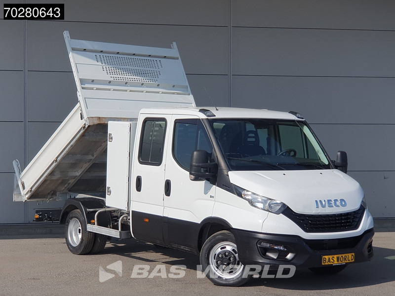 Iveco Daily 35C14 Kipper met Kist Dubbel Cabine Dubbellucht 3,5t Trekhaak Airco Cruise Euro6 Tipper Benne Kieper 2m3 Airco Trekhaak Cruise c - Furgoneta basculante: foto 3 Iveco Daily 35C14 Kipper met Kist Dubbel Cabine Dubbellucht 3,5t Trekhaak Airco Cruise Euro6 Tipper Benne Kieper 2m3 Airco Trekhaak Cruise c - Furgoneta basculante: foto 3