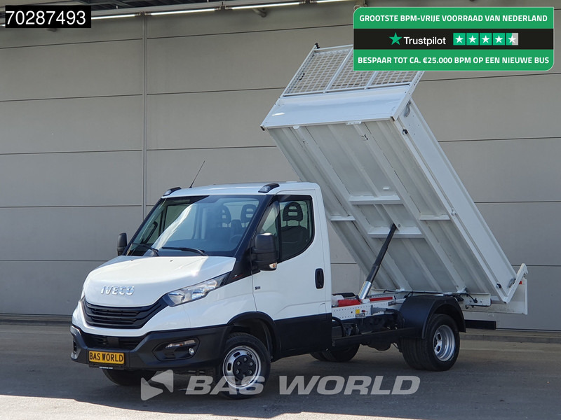 Iveco Daily 35C16 3.0L Kipper Dubbellucht 3,5t Trekhaak Navi Airco Cruise Camera Euro6 Tipper Benne Kieper 2m3 Airco Trekhaak Cruise control - Furgoneta basculante: foto 1 Iveco Daily 35C16 3.0L Kipper Dubbellucht 3,5t Trekhaak Navi Airco Cruise Camera Euro6 Tipper Benne Kieper 2m3 Airco Trekhaak Cruise control - Furgoneta basculante: foto 1