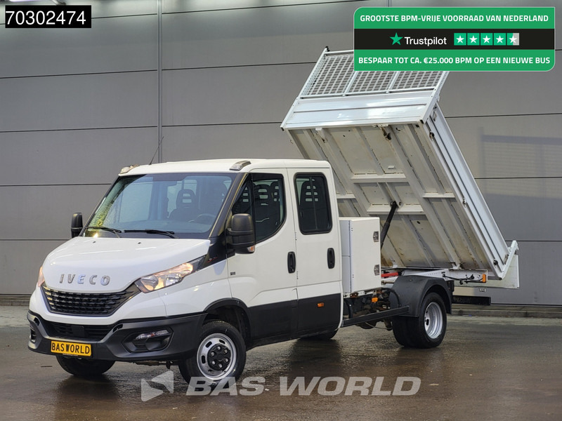 Iveco Daily 35C16 3.0L Kipper met Kist Dubbel Cabine Dubbellucht 3,5t Trekhaak Airco Cruise Euro6 Tipper Benne Kieper Airco Trekhaak Cruise - Furgoneta basculante: foto 1 Iveco Daily 35C16 3.0L Kipper met Kist Dubbel Cabine Dubbellucht 3,5t Trekhaak Airco Cruise Euro6 Tipper Benne Kieper Airco Trekhaak Cruise - Furgoneta basculante: foto 1