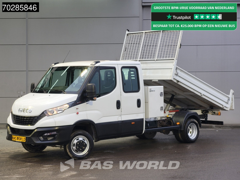 Iveco Daily 35C16 3.0L Open Laadbak Dubbel Cabine met Kist 3,5t trekhaak Dubbellucht Navi Airco Cruise Pritsche Pickup Open Box Airco Dubbel - Furgoneta caja abierta: foto 1 Iveco Daily 35C16 3.0L Open Laadbak Dubbel Cabine met Kist 3,5t trekhaak Dubbellucht Navi Airco Cruise Pritsche Pickup Open Box Airco Dubbel - Furgoneta caja abierta: foto 1