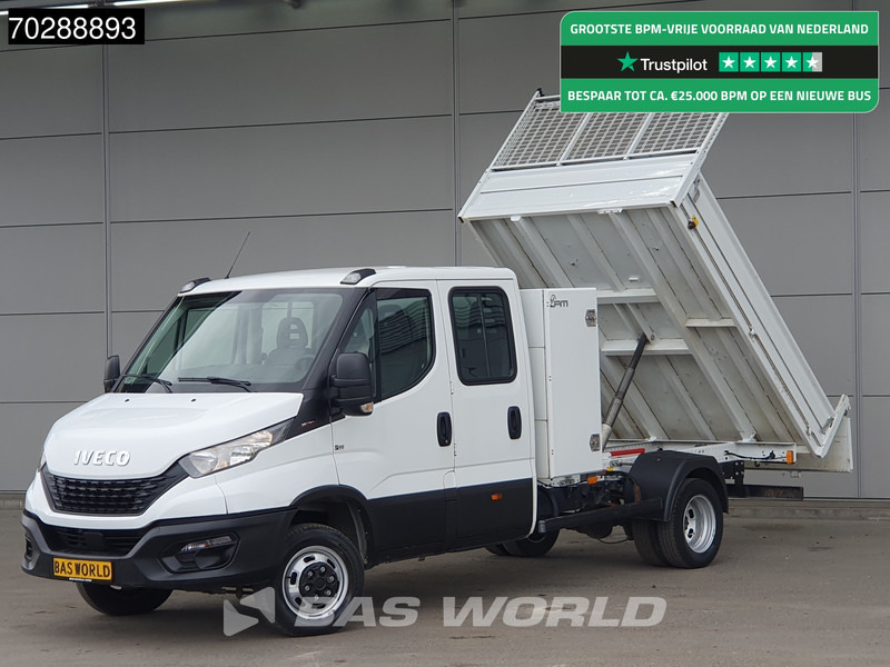 Iveco Daily 35C16 3.0L Open Laadbak met Kist Dubbel Cabine Dubbellucht 3,5t Trekhaak Airco Euro6 Pritsche Pickup Open Box 2m3 Airco Trekhaak - Furgoneta caja abierta: foto 1 Iveco Daily 35C16 3.0L Open Laadbak met Kist Dubbel Cabine Dubbellucht 3,5t Trekhaak Airco Euro6 Pritsche Pickup Open Box 2m3 Airco Trekhaak - Furgoneta caja abierta: foto 1