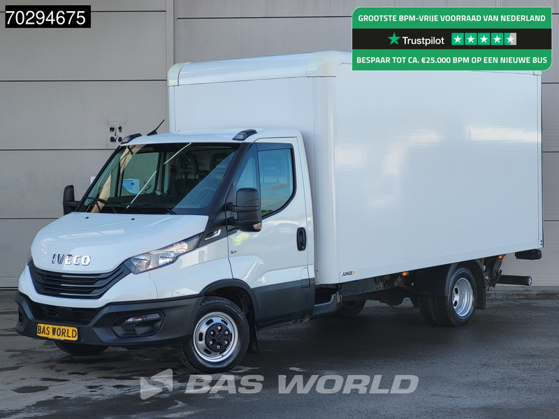 Iveco Daily 35C16 Laadklep Automaat Dubbellucht Bakwagen 160PK Airco Camera Euro6 Meubelbak Koffer Airco - Furgoneta caja cerrada: foto 1 Iveco Daily 35C16 Laadklep Automaat Dubbellucht Bakwagen 160PK Airco Camera Euro6 Meubelbak Koffer Airco - Furgoneta caja cerrada: foto 1