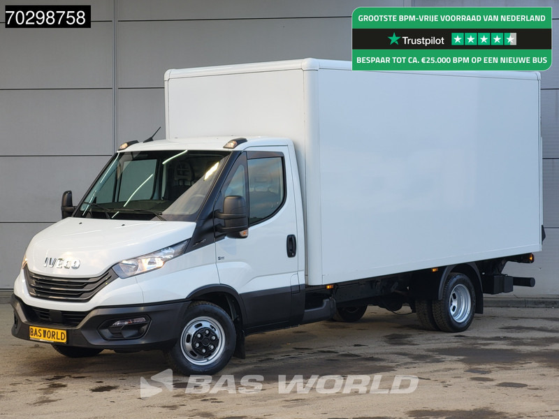 Iveco Daily 35C16 Laadklep Dubbellucht Bakwagen 160PK Airco Euro6 Meubelbak Koffer Airco - Furgoneta caja cerrada: foto 1 Iveco Daily 35C16 Laadklep Dubbellucht Bakwagen 160PK Airco Euro6 Meubelbak Koffer Airco - Furgoneta caja cerrada: foto 1
