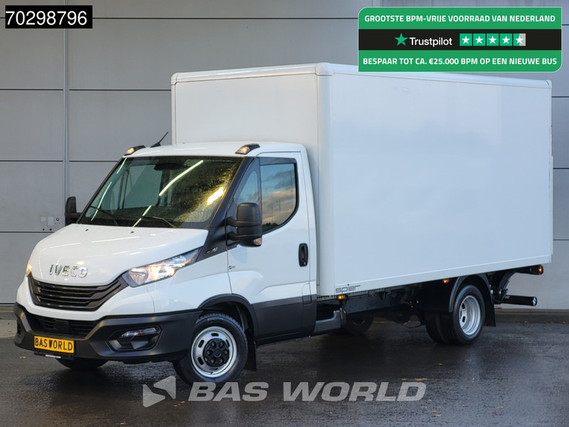 Iveco Daily 35C16 Laadklep Dubbellucht Bakwagen 160PK Airco Euro6 Meubelbak Koffer Airco - Furgoneta caja cerrada: foto 1 Iveco Daily 35C16 Laadklep Dubbellucht Bakwagen 160PK Airco Euro6 Meubelbak Koffer Airco - Furgoneta caja cerrada: foto 1