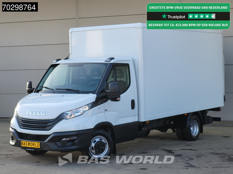 Iveco Daily 35C16 Laadklep Dubbellucht Bakwagen 160PK Airco Euro6 Meubelbak Koffer Airco - Furgoneta caja cerrada: foto 1 Iveco Daily 35C16 Laadklep Dubbellucht Bakwagen 160PK Airco Euro6 Meubelbak Koffer Airco - Furgoneta caja cerrada: foto 1