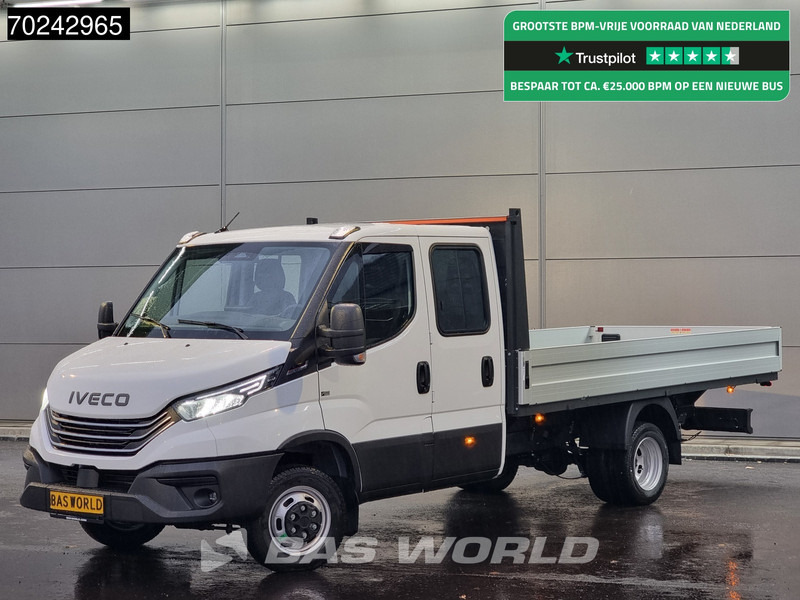Iveco Daily 35C18 3.0 180PK Nwe model 2025 Dubbel Cabine Open laadbak Navi ACC LED 3,5T Trekvermogen Pritsche Pickup Airco Dubbel cabine - Furgoneta caja abierta: foto 1 Iveco Daily 35C18 3.0 180PK Nwe model 2025 Dubbel Cabine Open laadbak Navi ACC LED 3,5T Trekvermogen Pritsche Pickup Airco Dubbel cabine - Furgoneta caja abierta: foto 1