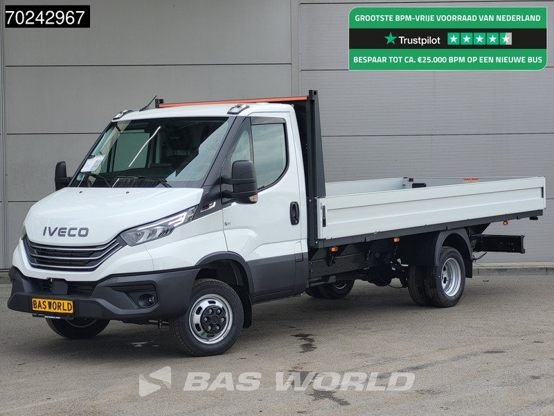 Iveco Daily 35C18 3.0L Automaat 2025-Model Open laadbak Dubbellucht Navi ACC LED 3,5T Trekvermogen Euro6 Pritsche Pickup Airco - Furgoneta caja abierta: foto 1 Iveco Daily 35C18 3.0L Automaat 2025-Model Open laadbak Dubbellucht Navi ACC LED 3,5T Trekvermogen Euro6 Pritsche Pickup Airco - Furgoneta caja abierta: foto 1
