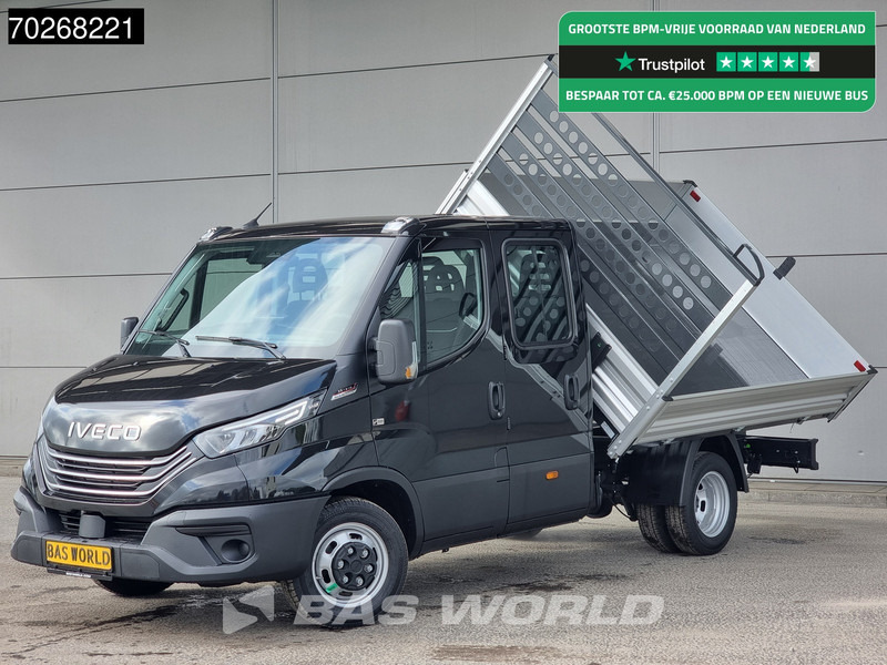 Iveco Daily 35C21 3 zijdige Kipper Dubbel Cabine 210PK 3.0L Dubbellucht Airco Cruise LED Camera Tipper Benne Kieper 2m3 Airco - Furgoneta basculante: foto 1 Iveco Daily 35C21 3 zijdige Kipper Dubbel Cabine 210PK 3.0L Dubbellucht Airco Cruise LED Camera Tipper Benne Kieper 2m3 Airco - Furgoneta basculante: foto 1