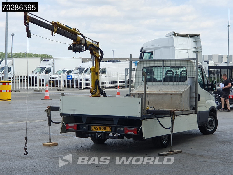 Iveco Daily 35S14 Open Laadbak Kraanwagen Hyva HA15 Euro6 3,5t Trekhaak Crane Kranwagen Pritsche Pickup Open Box Trekhaak - Furgoneta caja abierta: foto 3 Iveco Daily 35S14 Open Laadbak Kraanwagen Hyva HA15 Euro6 3,5t Trekhaak Crane Kranwagen Pritsche Pickup Open Box Trekhaak - Furgoneta caja abierta: foto 3