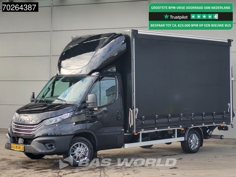 Iveco Daily 35S18 3.0L 180PK Automaat Schuifzeilen Laadklep ACC LED Navi Camera Euro6 Schuifzeil Zeilen Koffer Meubelbak Bakwagen 22m3 Airco - Furgoneta con lona: foto 1 Iveco Daily 35S18 3.0L 180PK Automaat Schuifzeilen Laadklep ACC LED Navi Camera Euro6 Schuifzeil Zeilen Koffer Meubelbak Bakwagen 22m3 Airco - Furgoneta con lona: foto 1