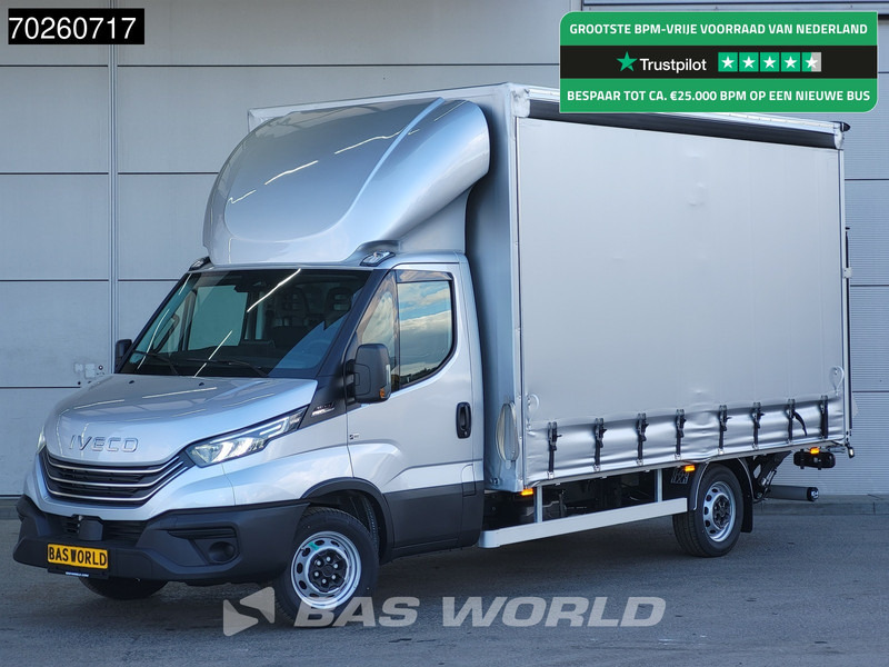 Iveco Daily 35S21 3.0L 210PK Automaat Schuifzeilen Laadklep ACC LED CarPlay Euro6 Schuifzeil Zeilen Koffer Meubelbak Bakwagen Airco - Furgoneta con lona: foto 1 Iveco Daily 35S21 3.0L 210PK Automaat Schuifzeilen Laadklep ACC LED CarPlay Euro6 Schuifzeil Zeilen Koffer Meubelbak Bakwagen Airco - Furgoneta con lona: foto 1