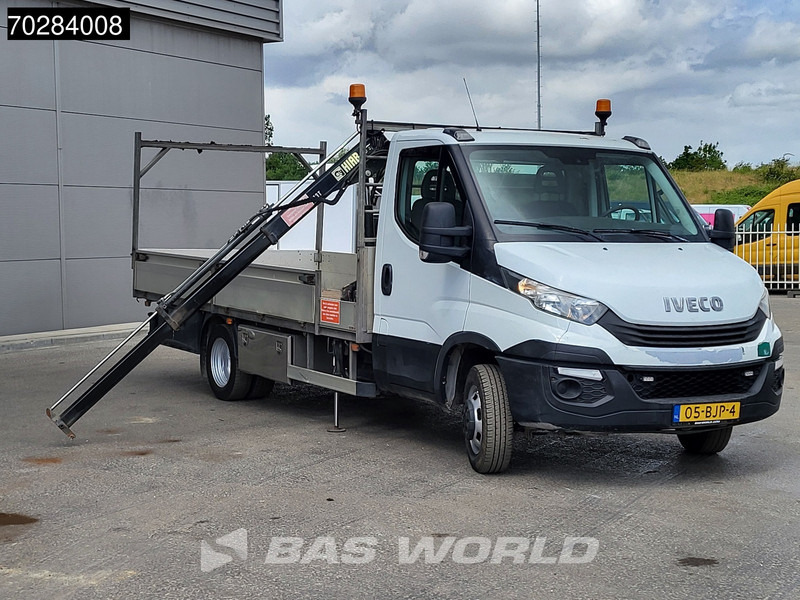 Furgoneta caja abierta Iveco Daily 50C15 3.0L Euro6 Kraanwagen HIAB 013T PTO 3,5t Trekhaak Airco Cruise Kraan Crane Kranwagen Pickup Pritsche Airco Trekhaak Cruise: foto 1