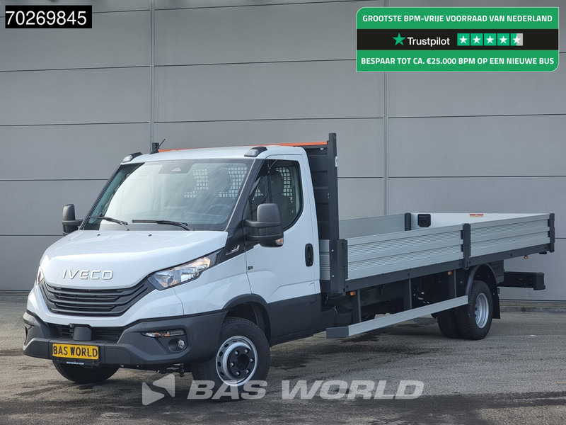 Iveco Daily 70C18 3.0L Automaat 525cm Open laadbak XXL Trekhaak ACC Navi Airco Pickup Pritsche 5m3 Airco Trekhaak - Furgoneta caja abierta: foto 1 Iveco Daily 70C18 3.0L Automaat 525cm Open laadbak XXL Trekhaak ACC Navi Airco Pickup Pritsche 5m3 Airco Trekhaak - Furgoneta caja abierta: foto 1