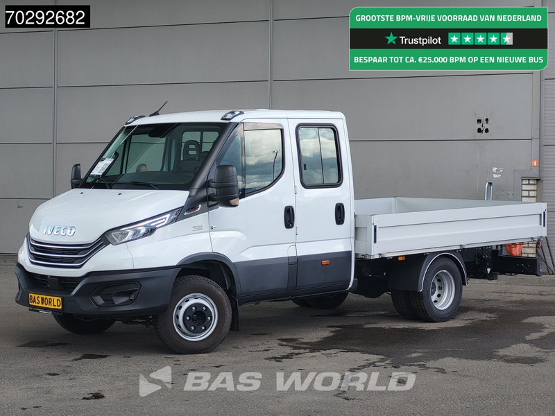 Iveco Daily 70C21 3.0L Automaat Dubbellucht 210PK Open Laadbak 3,5t Trekhaak 210PK LED Airco Cruise Euro6 Pritsche Pickup Airco Trekhaak Cru - Furgoneta caja abierta: foto 1 Iveco Daily 70C21 3.0L Automaat Dubbellucht 210PK Open Laadbak 3,5t Trekhaak 210PK LED Airco Cruise Euro6 Pritsche Pickup Airco Trekhaak Cru - Furgoneta caja abierta: foto 1