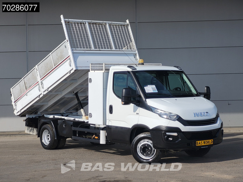 Iveco Daily 72C18 3.0L Kipper met Kist Dubbellucht 3,5t Trekhaak Airco Cruise Euro6 Tipper Benne Kieper Airco Trekhaak Cruise control - Furgoneta basculante: foto 3 Iveco Daily 72C18 3.0L Kipper met Kist Dubbellucht 3,5t Trekhaak Airco Cruise Euro6 Tipper Benne Kieper Airco Trekhaak Cruise control - Furgoneta basculante: foto 3