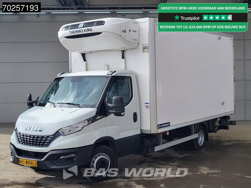 Furgoneta frigorifica Iveco Daily 72C21 3.0L Automaat Koelwagen 1000KG Laadklep 210PK Zijdeur Thermo King T-600R 380V-stekker Luchtvering Airco Cruise Camera Euro: foto 1