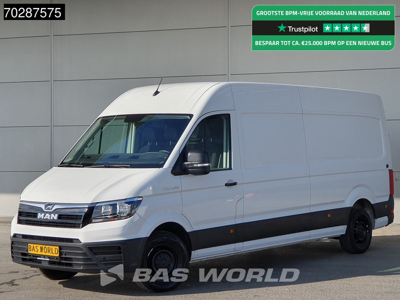 MAN TGE 3.140 Automaat L4H3 Airco Camera Parkeersensoren Euro6 L3H2 15m3 Airco - Furgón: foto 1 MAN TGE 3.140 Automaat L4H3 Airco Camera Parkeersensoren Euro6 L3H2 15m3 Airco - Furgón: foto 1