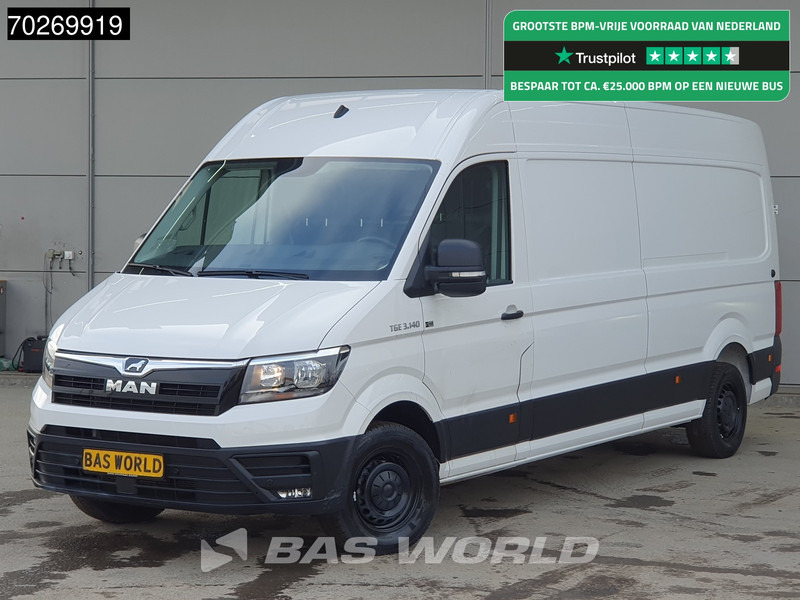 MAN TGE 3.140 Automaat L4H3 Airco Cruise Camera Parkeersensoren CarPlay L3H2 14m3 Airco Cruise control - Furgón: foto 1 MAN TGE 3.140 Automaat L4H3 Airco Cruise Camera Parkeersensoren CarPlay L3H2 14m3 Airco Cruise control - Furgón: foto 1
