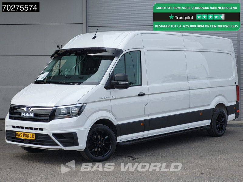MAN TGE 3.140 Automaat Special Edition L4H3 Airco Camera Parkeersensoren L3H2 14m3 Airco - Furgón: foto 1 MAN TGE 3.140 Automaat Special Edition L4H3 Airco Camera Parkeersensoren L3H2 14m3 Airco - Furgón: foto 1