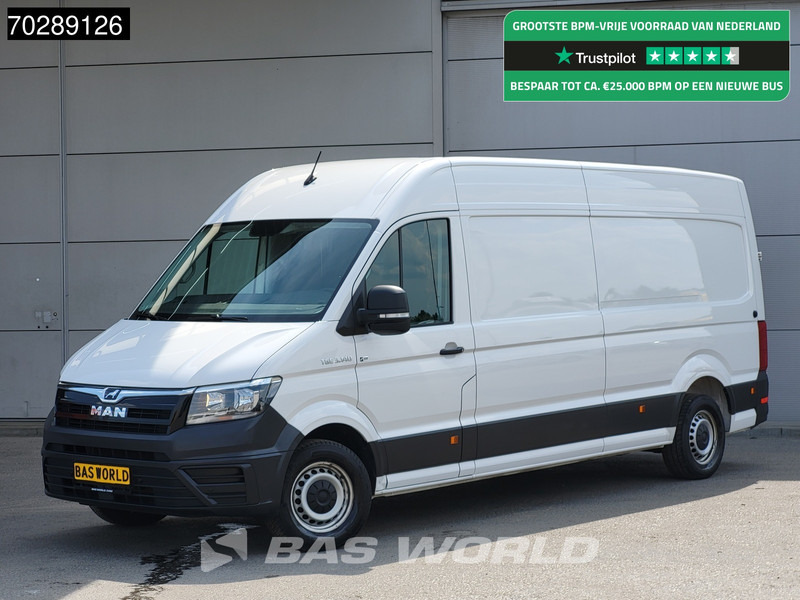 MAN TGE 3.140 COMING SOON! L4H3 Trekhaak Airco Cruise Camera Parkeersensoren Euro6 L3H2 15m3 Airco Cruise control - Furgón: foto 1 MAN TGE 3.140 COMING SOON! L4H3 Trekhaak Airco Cruise Camera Parkeersensoren Euro6 L3H2 15m3 Airco Cruise control - Furgón: foto 1
