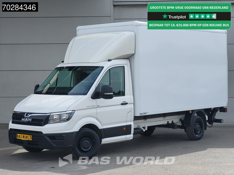 MAN TGE 3.140 Laadklep Bakwagen Airco Cruise Camera Euro6 Meubelbak Koffer 20m3 Airco Cruise control - Furgoneta caja cerrada: foto 1 MAN TGE 3.140 Laadklep Bakwagen Airco Cruise Camera Euro6 Meubelbak Koffer 20m3 Airco Cruise control - Furgoneta caja cerrada: foto 1