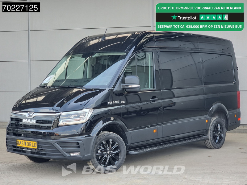 MAN TGE 3.180 180PK Automaat Black Edition L3H3 LED LM velgen Groot scherm CarPlay Camera 11m3 Airco Cruise control - Furgón: foto 1 MAN TGE 3.180 180PK Automaat Black Edition L3H3 LED LM velgen Groot scherm CarPlay Camera 11m3 Airco Cruise control - Furgón: foto 1