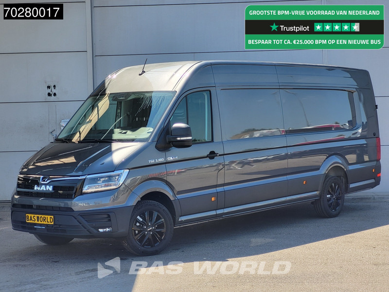 MAN TGE 3.180 4x4 Automaat 2025 Facelift L5H3 ACC LED Navi Airco Camera Parkeersensoren 4WD Allrad L5 Long 17m3 - Furgón: foto 1 MAN TGE 3.180 4x4 Automaat 2025 Facelift L5H3 ACC LED Navi Airco Camera Parkeersensoren 4WD Allrad L5 Long 17m3 - Furgón: foto 1