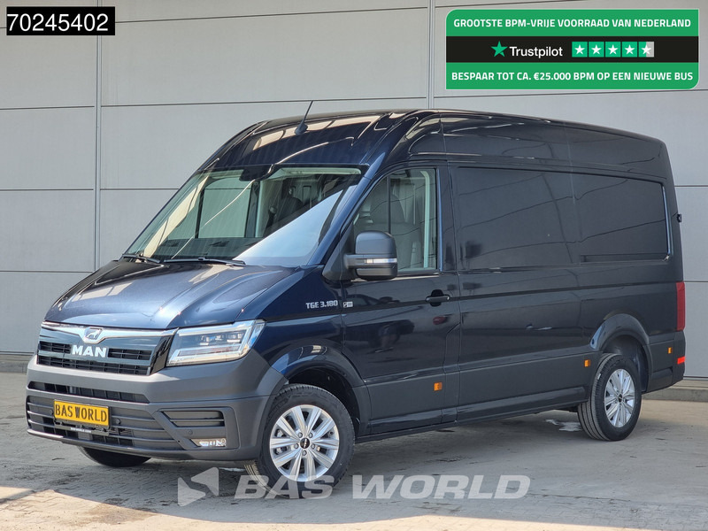 MAN TGE 3.180 Automaat L3H3 Starlight Blue LED Velgen Groot scherm Camera CarPlay 11m3 Airco Cruise control - Furgón: foto 1 MAN TGE 3.180 Automaat L3H3 Starlight Blue LED Velgen Groot scherm Camera CarPlay 11m3 Airco Cruise control - Furgón: foto 1