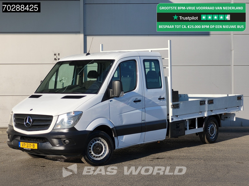 Mercedes-Benz Sprinter 310 CDI Kraanwagen Automaat HIAB 017T-2 Navi Airco Euro6 Kraan Crane Kranwagen Pickup Pritsche Airco - Furgoneta caja abierta: foto 1 Mercedes-Benz Sprinter 310 CDI Kraanwagen Automaat HIAB 017T-2 Navi Airco Euro6 Kraan Crane Kranwagen Pickup Pritsche Airco - Furgoneta caja abierta: foto 1