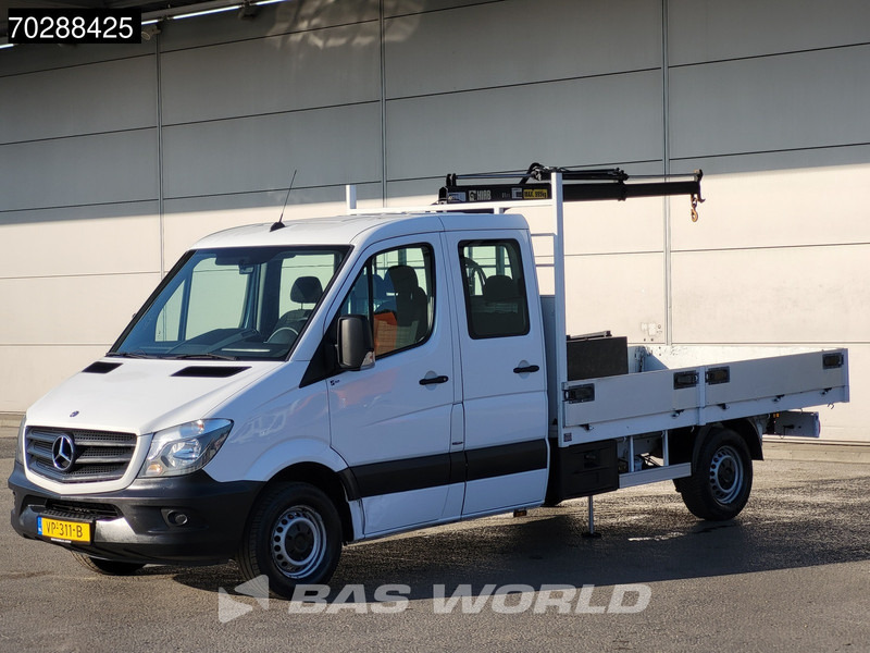 Mercedes-Benz Sprinter 310 CDI Kraanwagen Automaat HIAB 017T-2 Navi Airco Euro6 Kraan Crane Kranwagen Pickup Pritsche Airco - Furgoneta caja abierta: foto 2 Mercedes-Benz Sprinter 310 CDI Kraanwagen Automaat HIAB 017T-2 Navi Airco Euro6 Kraan Crane Kranwagen Pickup Pritsche Airco - Furgoneta caja abierta: foto 2